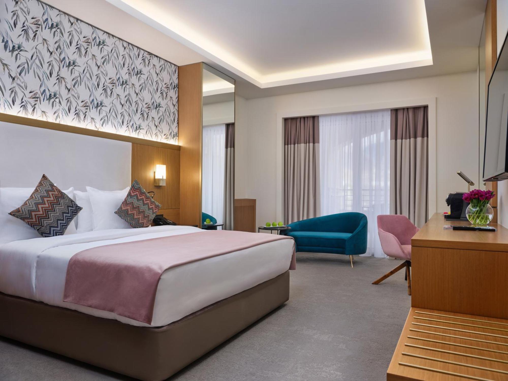 Qafqaz Riverside Hotel Gabala Buitenkant foto